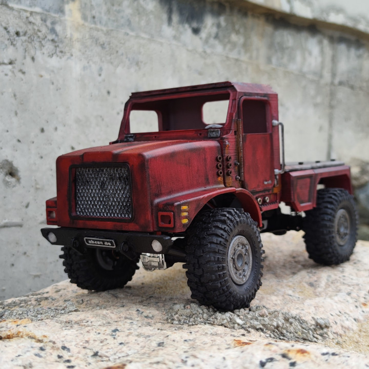 Crawler Mk23 Flatbed - 1/18 TRX4M RC body attachment image