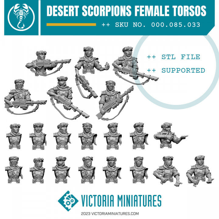 Desert Female Torsos
