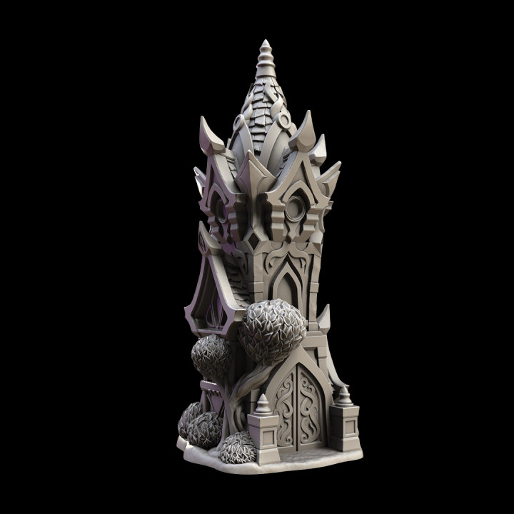 Elderglen Twilight Decorative Tower