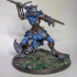 Helga - The Loyal Wolf - PRESUPPORTED - 32mm Scale print image