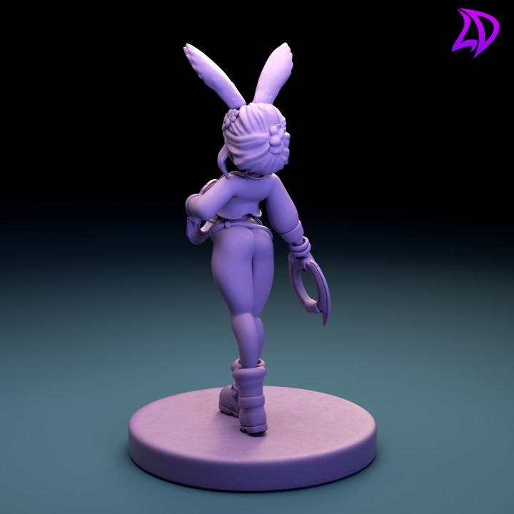 Elci, Final Fantasy Dancing Bunny OC image