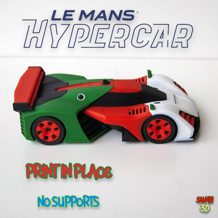 Le Mans Hypercar 2 - print in place