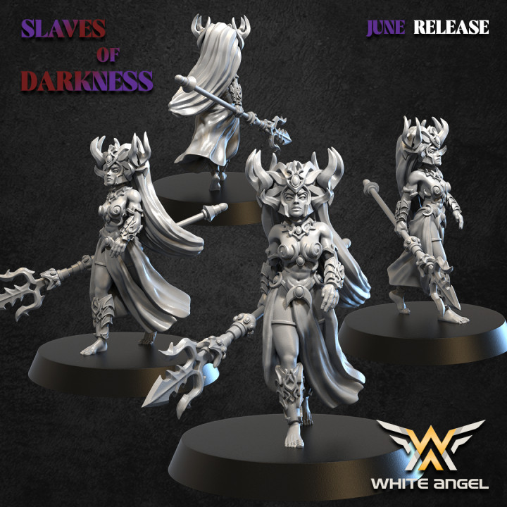 3D Printable GREAT MOTHER OF DARKNESS - SLAVES OF DARKNESS (JUNE 2024 ...