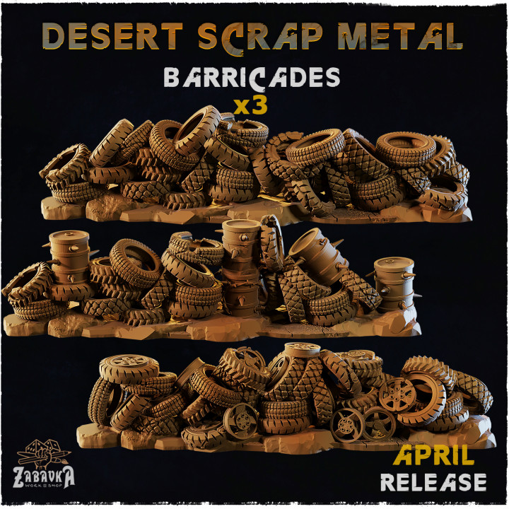Barricades - Desert Scrap Metal image