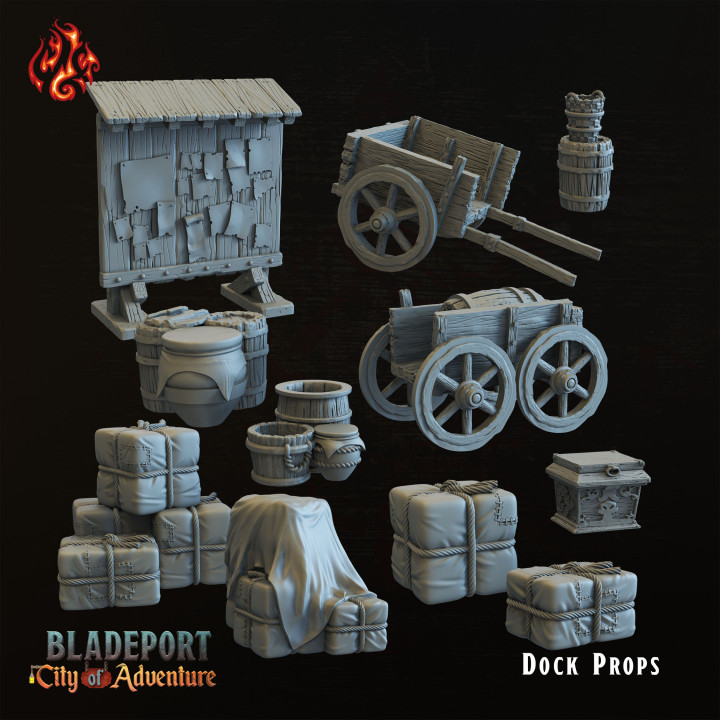 Bladeport Dock Props image