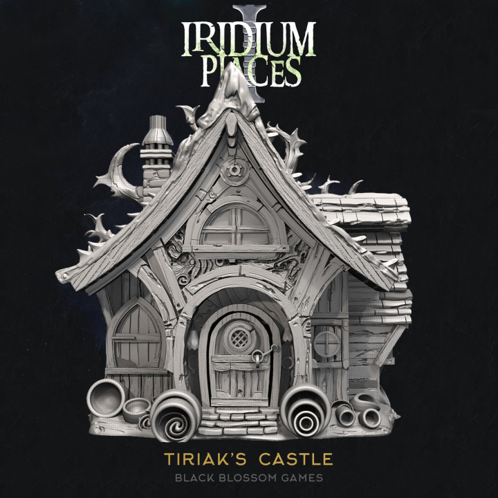 IDP01S12 Tiriak Castle House :: Iridium Places 1 :: Black Blossom Games image