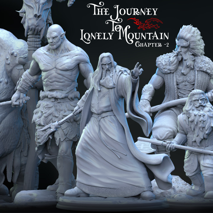 May release 2024 ( The journey to lonely Mountain pt 2 image