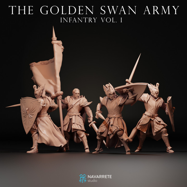 Infantry of the Golden Swan Army. Volume I image