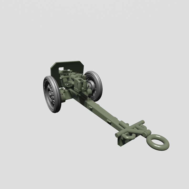 3D Printable 8.8cm Raketenwerfer 43 Puppchen (Germany, WW2) by