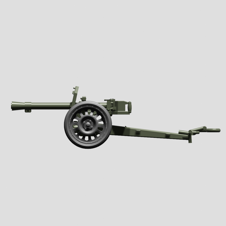 3D Printable 8.8cm Raketenwerfer 43 Puppchen (Germany, WW2) by