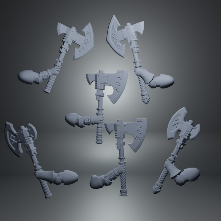 AXES FOR WOLF CAVALRY image