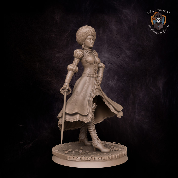 Pirate Queen 75mm pose1 image