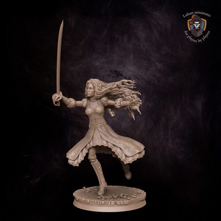 Pirate Queen 75mm pose2 image
