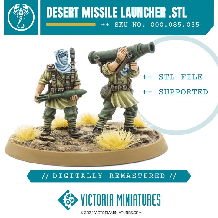 Desert Scorpions Missile launcher Team image