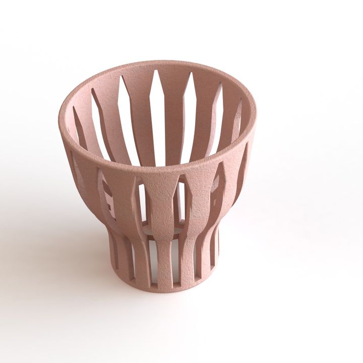 3D Printable Egg Cup Mainz by NerdCorner