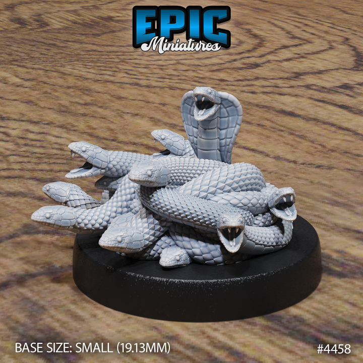 Snake Swarm Small / Serpent Folk / Sand Dune Reptile / Desert Monster Encounter / Serpentfolk Beast