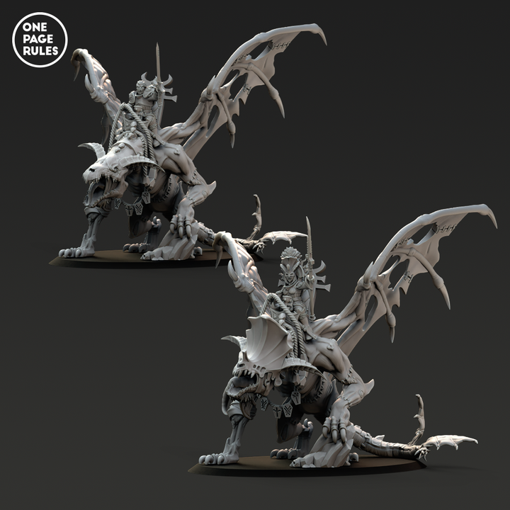 3D Printable Vampiric Undead - Release #7 by One Page Rules