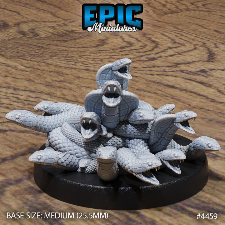 Snake Swarm Big / Serpent Folk / Sand Dune Reptile / Desert Monster Encounter / Serpentfolk Beast