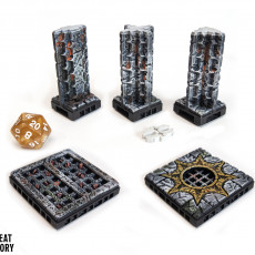Picture of print of Prison of hell - OpenLock Modular