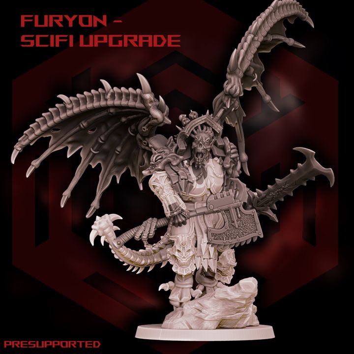 Furyon - Scifi upgrade kit - PRESUPPORTED free kit image