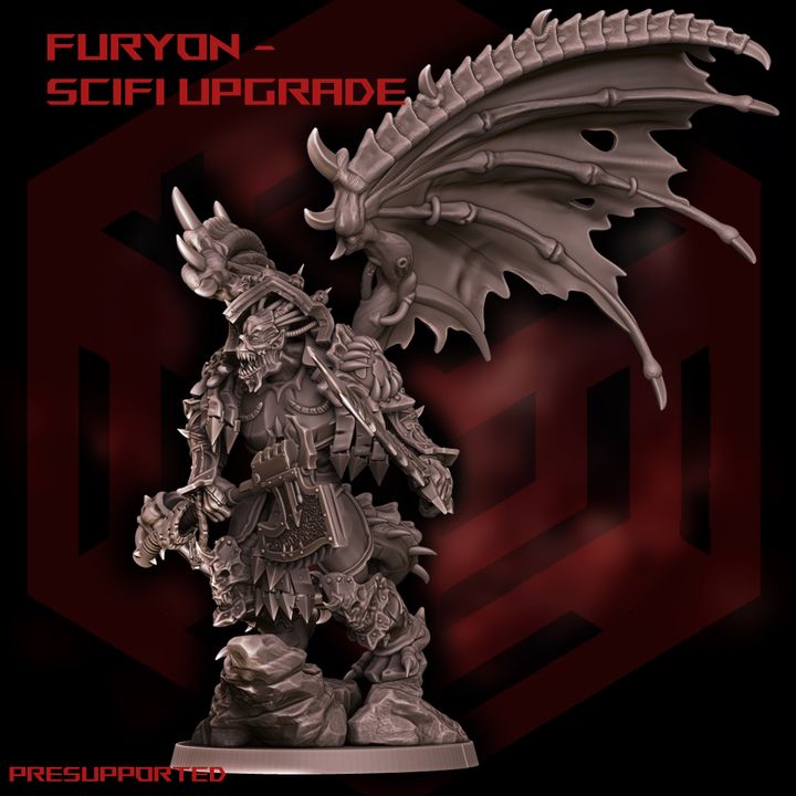 Furyon - Scifi upgrade kit - PRESUPPORTED free kit image