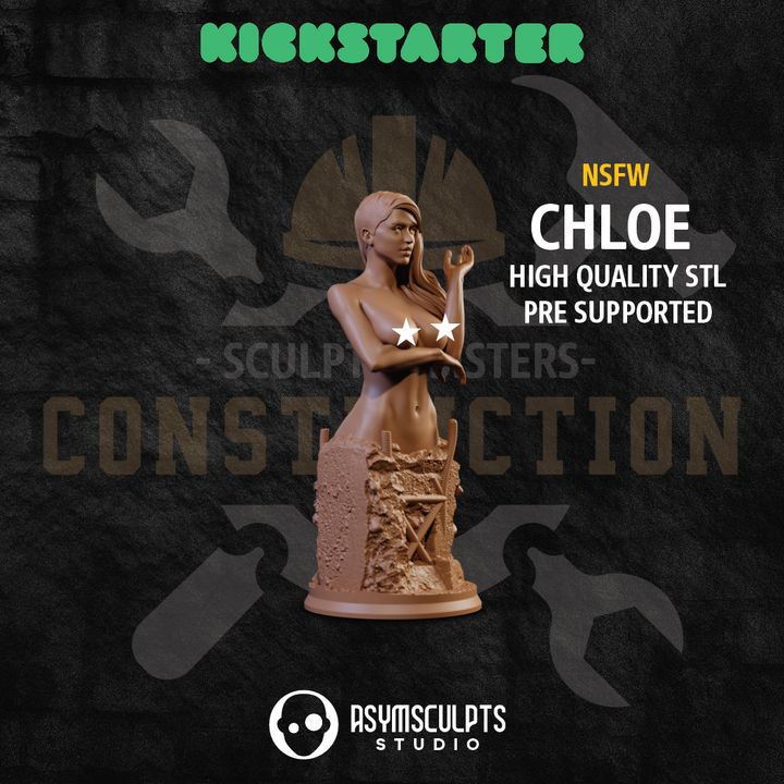 Sculpted Sisters: Construction Edition - Chloe BUST