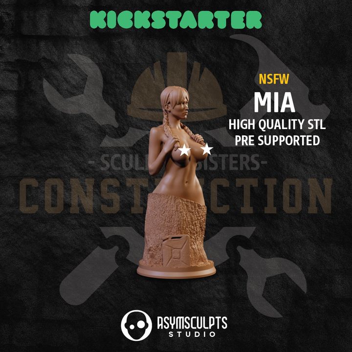 Sculpted Sisters: Construction Edition - Mia BUST
