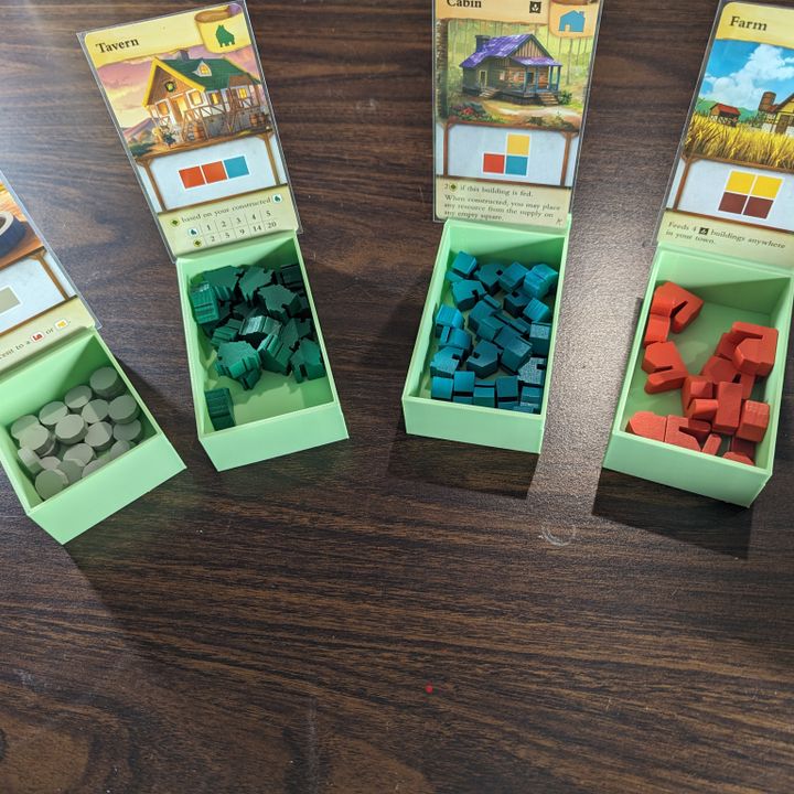 Tiny Towns + expansions organizer