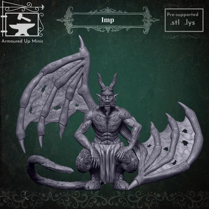 3D Printable Imp by Armoured Up Minis