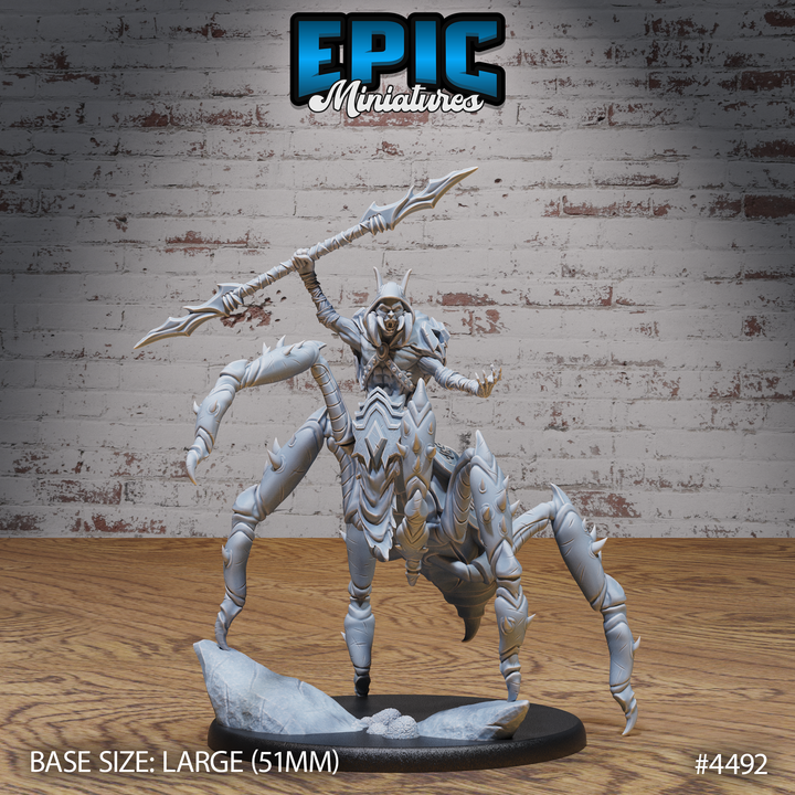 3D Printable Dark Elf Spider Victory / Ancient Elven Arachnid Hybrid ...