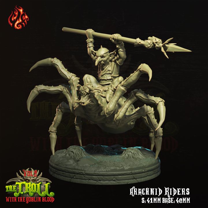 Goblin Arachnid Riders image
