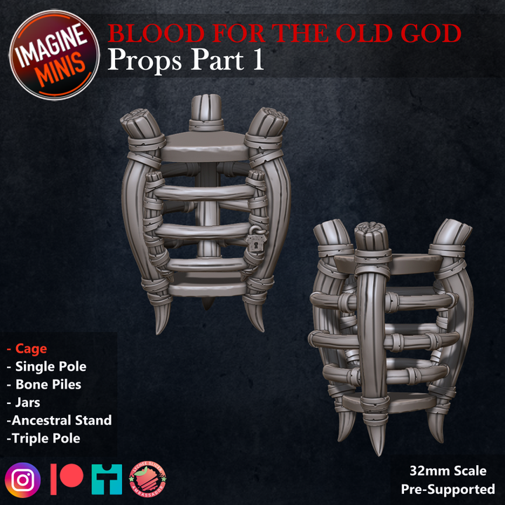 Blood For The Old God - Props Part1 image
