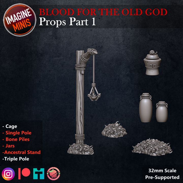 Blood For The Old God - Props Part1 image