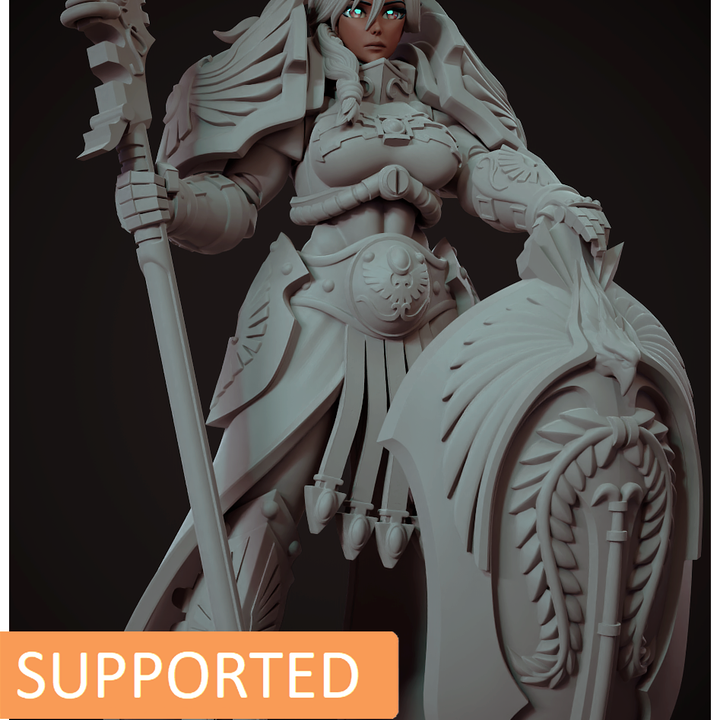 Emperor's guard waifu anime figurine