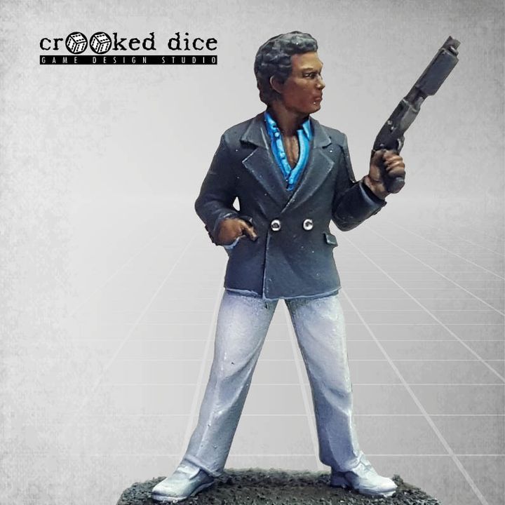 3D Printable Yacht Rock Cop A & B By Karl Perrotton