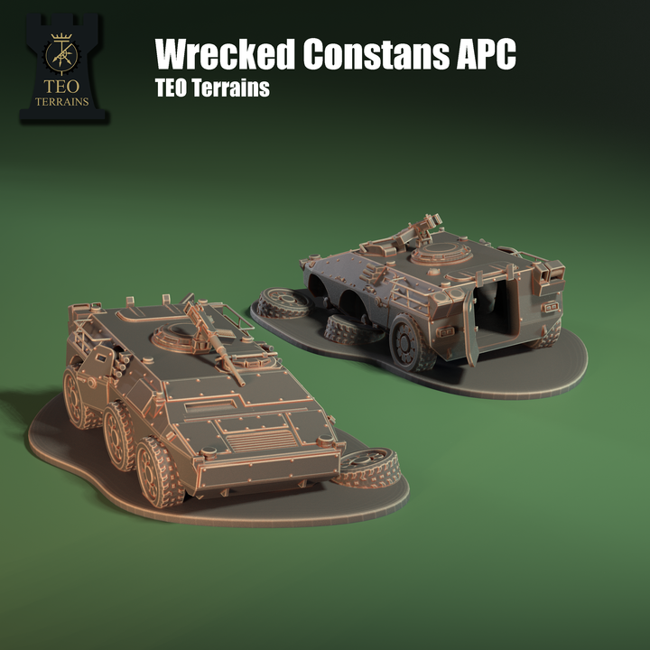 TEO Terrains - Wrecked Vehicles Bundle image