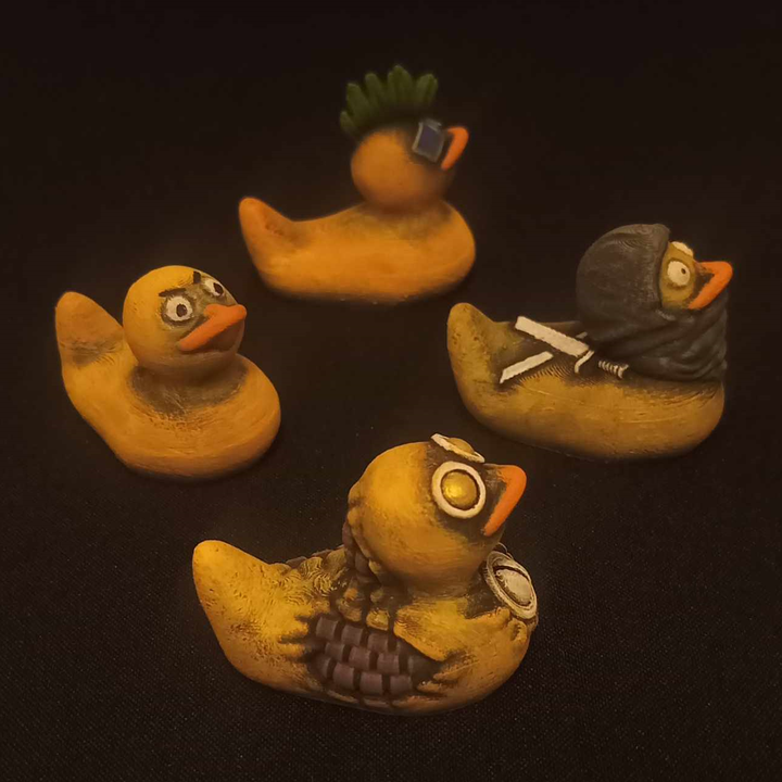 3D Printable Punk Duck - Supportless by Balázs Patonai