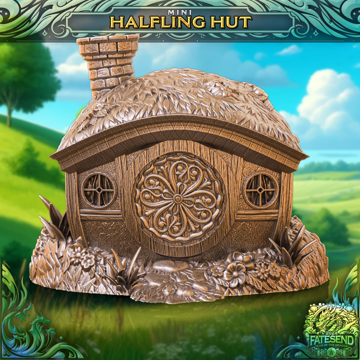 Halfling Hut - Miniature image