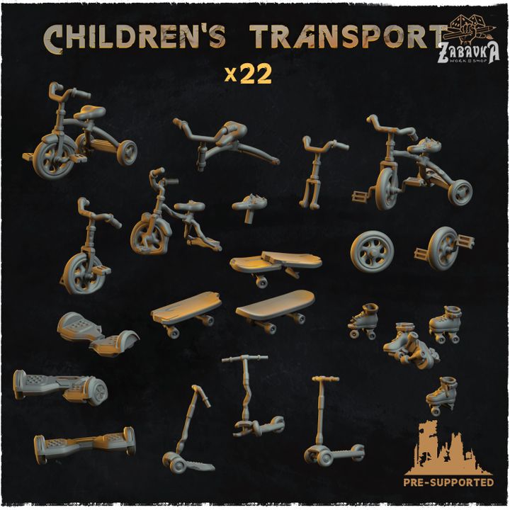 Children's transport - Basing Bits 2.0