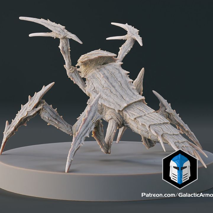 3D Printable 1:48 Scale Helldivers 2 Terminid Warrior - Pose 4 - 3D ...