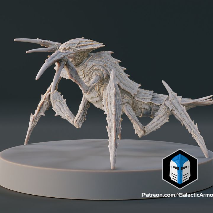 3D Printable 1:48 Scale Helldivers 2 Terminid Warrior - Pose 6 - 3D ...