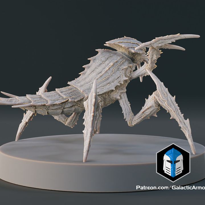 3D Printable 1:48 Scale Helldivers 2 Terminid Warrior - Pose 6 - 3D ...