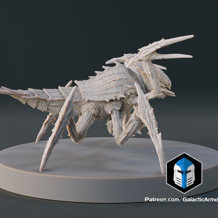 3D Printable 1:48 Scale Helldivers 2 Terminid Warrior - Pose 8 - 3D ...