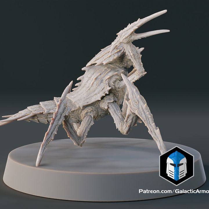 3D Printable 1:48 Scale Helldivers 2 Terminid Warrior - Pose 10 - 3D ...