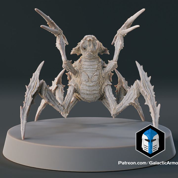 3D Printable 1:48 Scale Helldivers 2 Terminid Warrior - Pose 10 - 3D ...