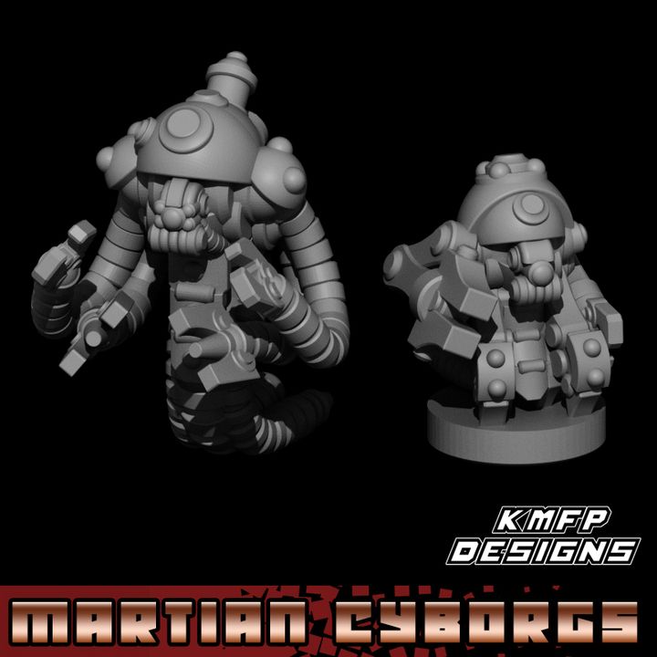 Martian Cyborg Guardian Cyborgs