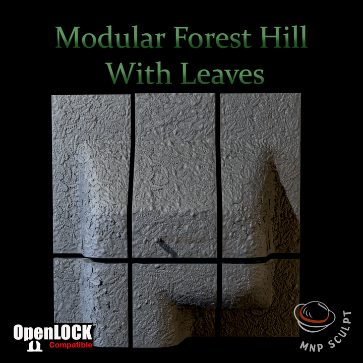 Modular Forest Hill With Leaves