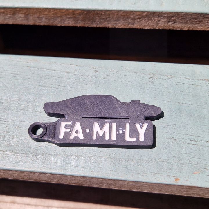 "Family" Key Chain