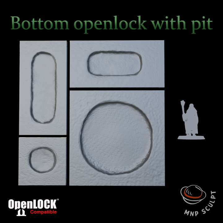 Bottom Openlock With Pit