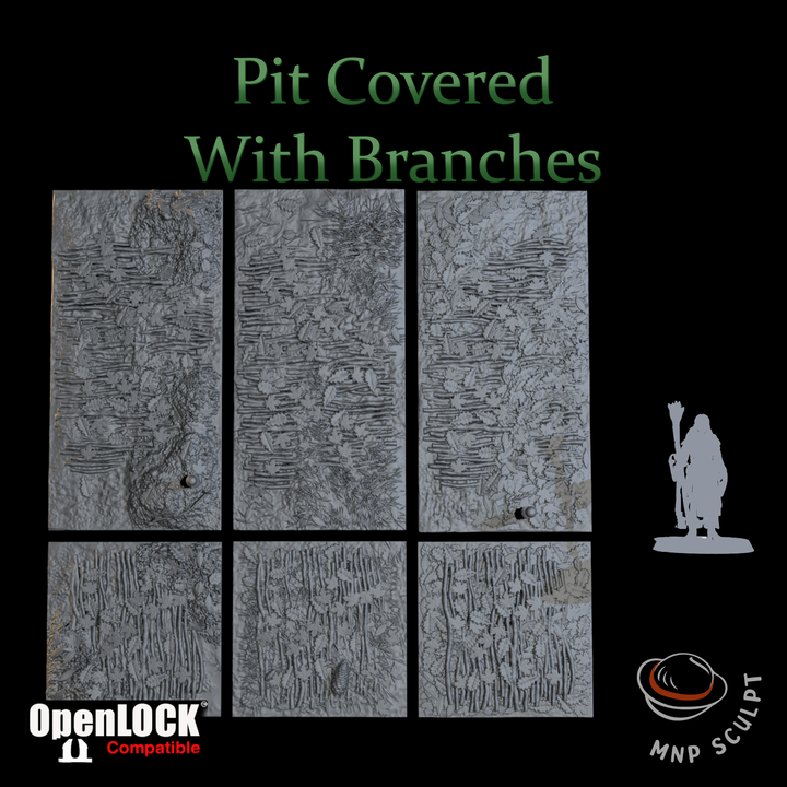 Pit Covered With Branches